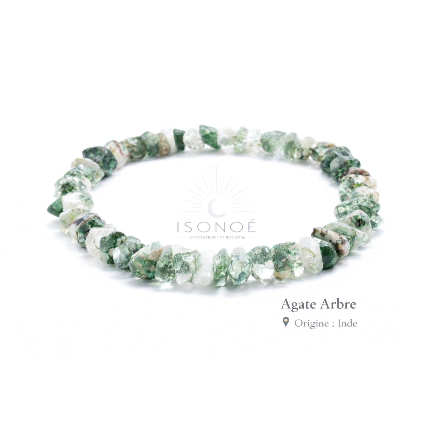 Bracelet Agate Arbre