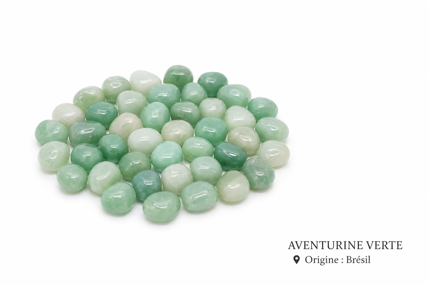 Aventurine verte pierre roulée