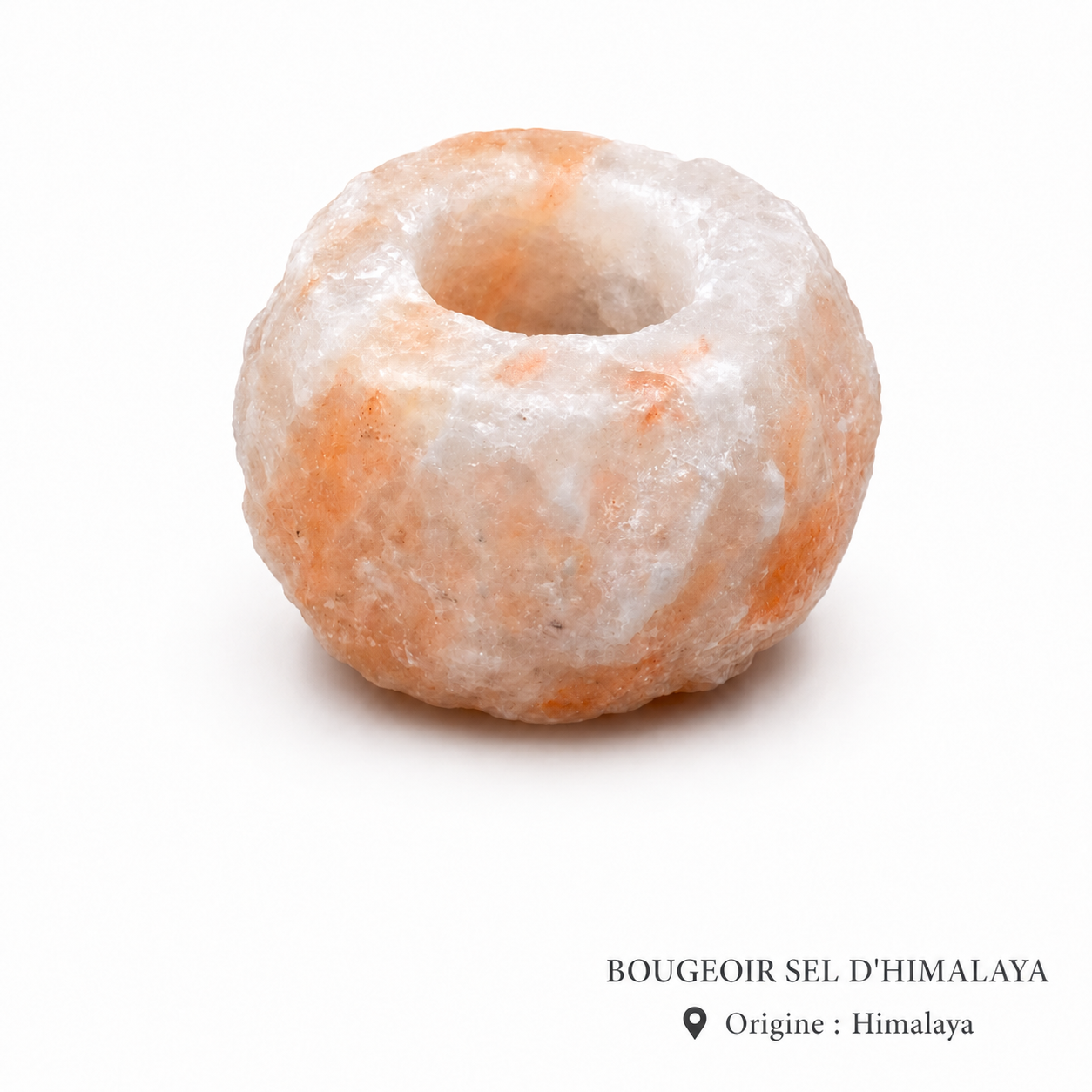Bougeoir Sel de l'Himalaya