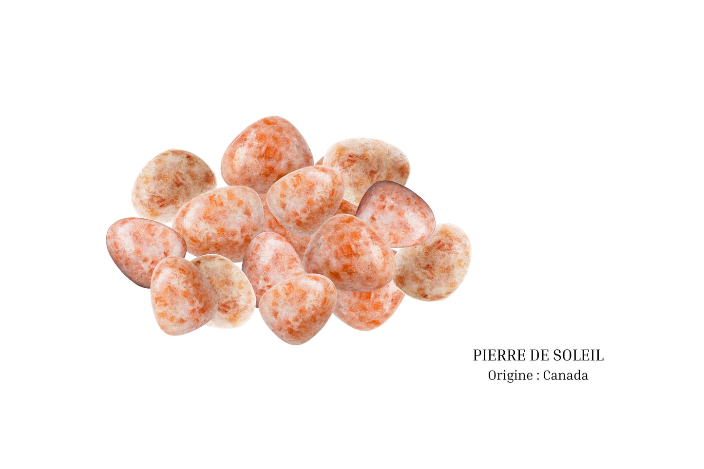 Pierre de soleil pierre roulée