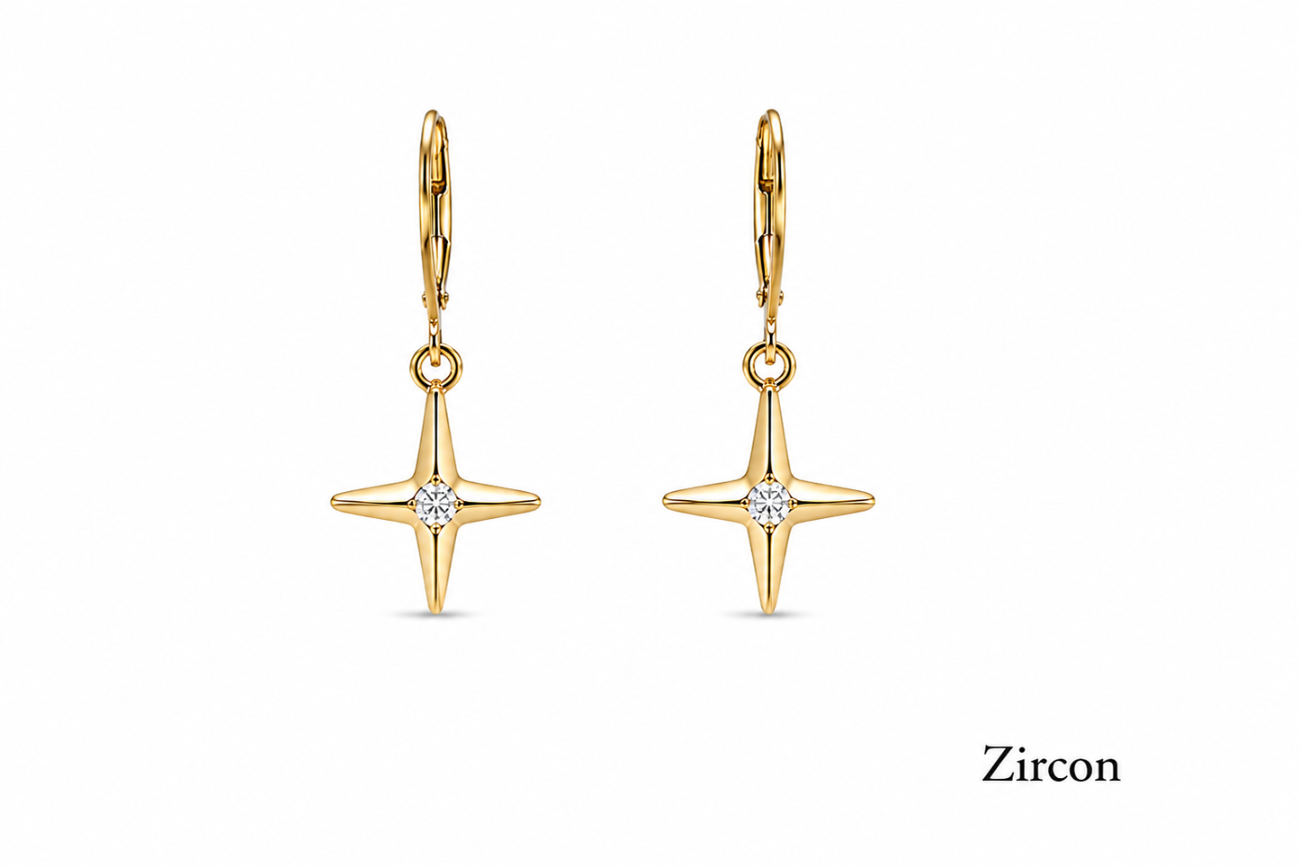 Boucles d'oreilles étoiles