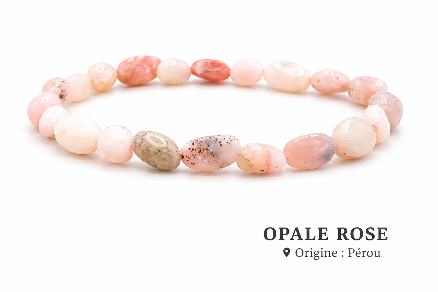 Bracelet Opale Rose