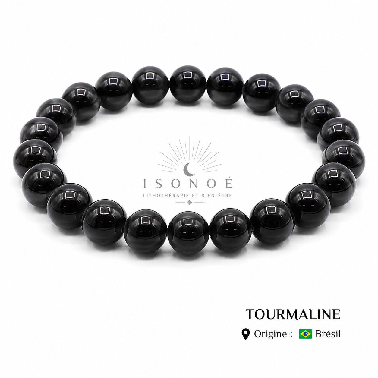 Bracelet Tourmaline Noire