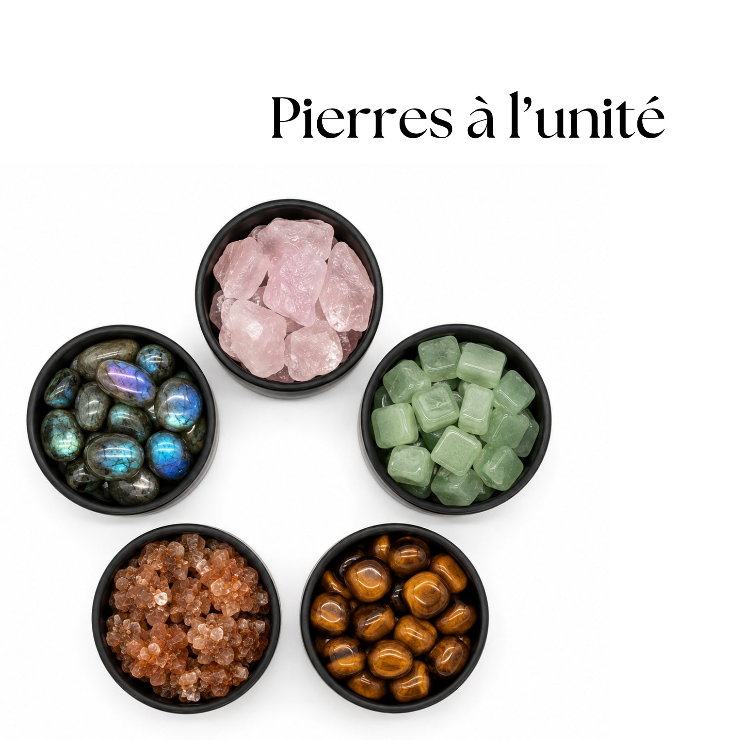 Pierres à l'unité