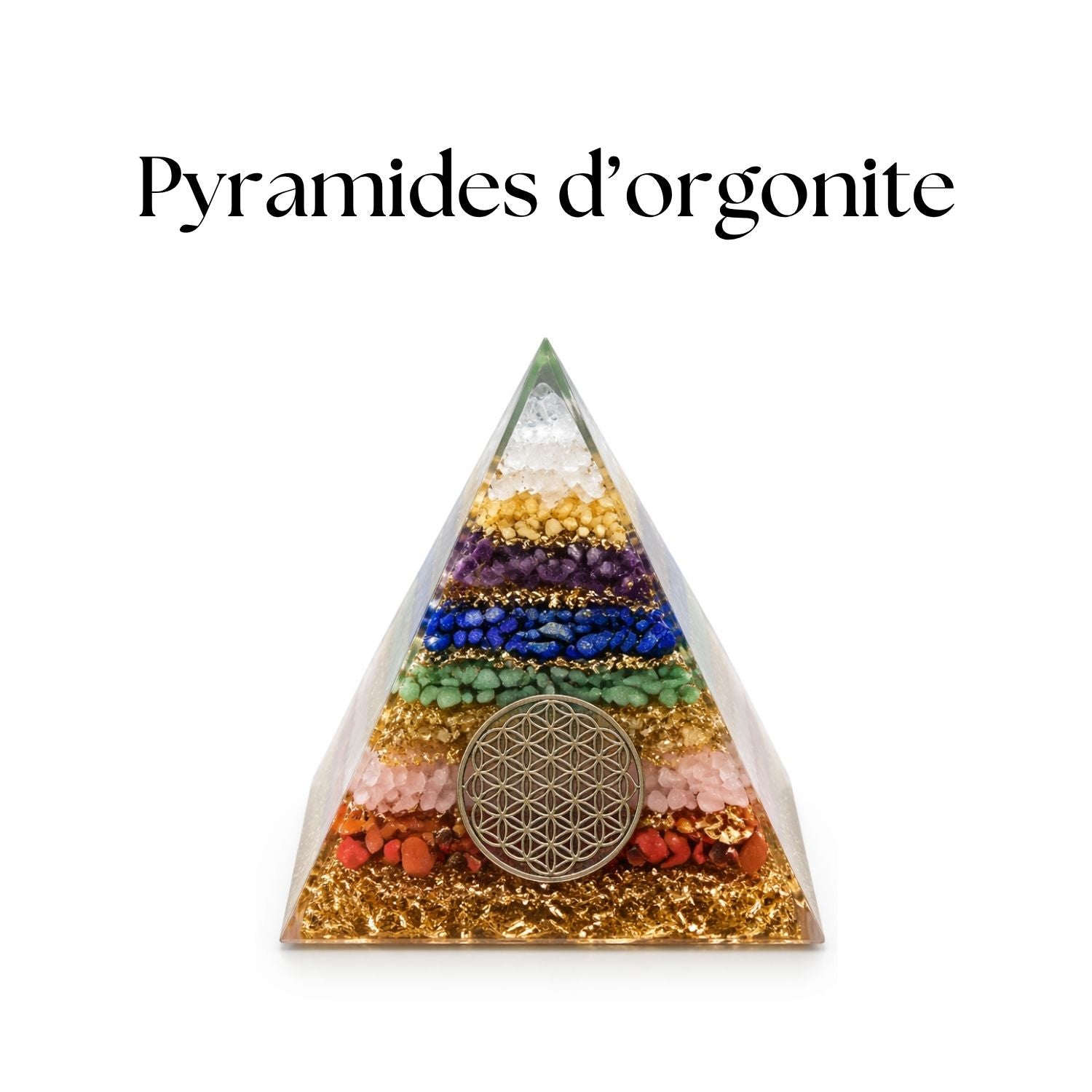 Pyramides d'orgonite