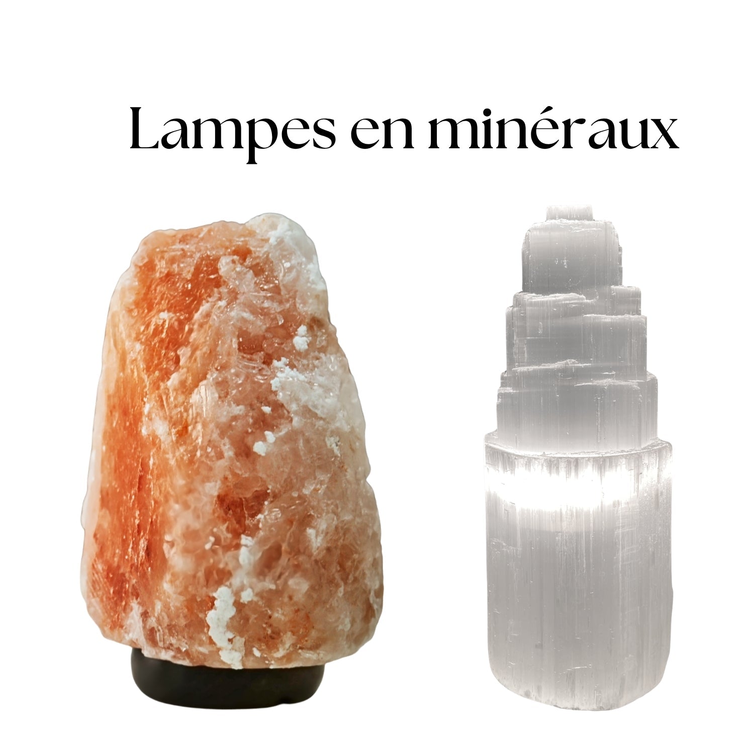 Lampes en minéraux