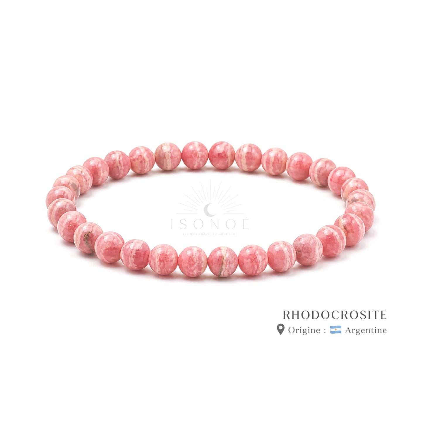Bracelet Rhodocrosite