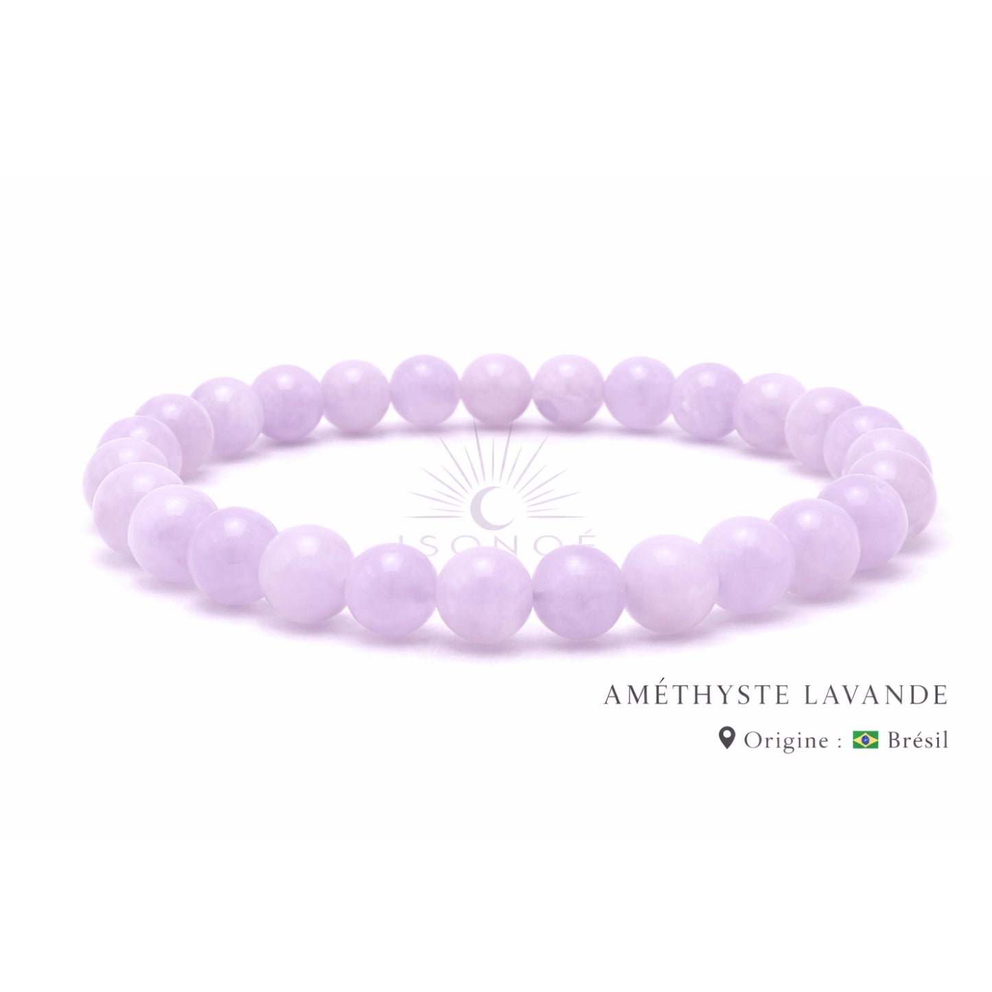 Bracelet Améthyste Lavande