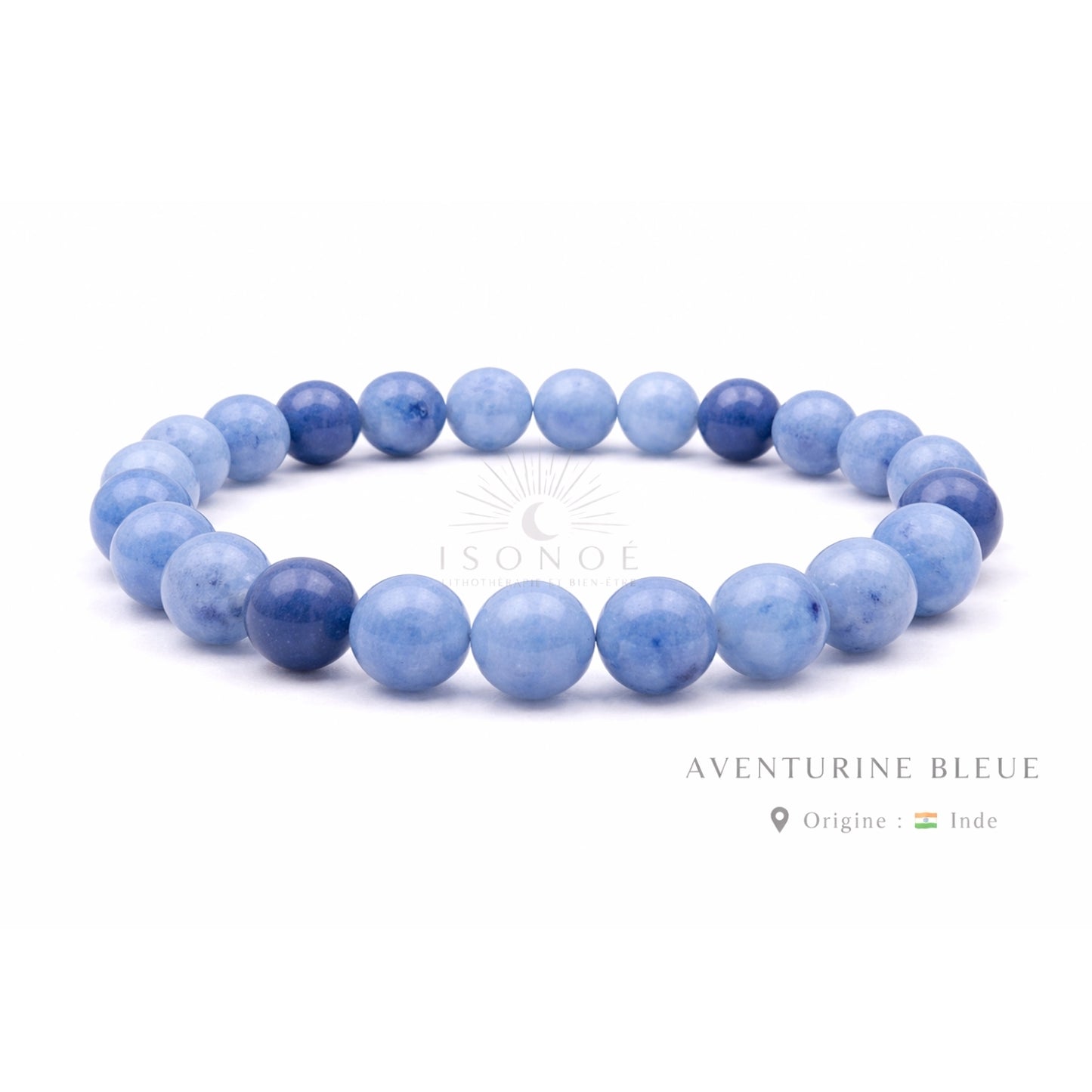 Bracelet Aventurine Bleue