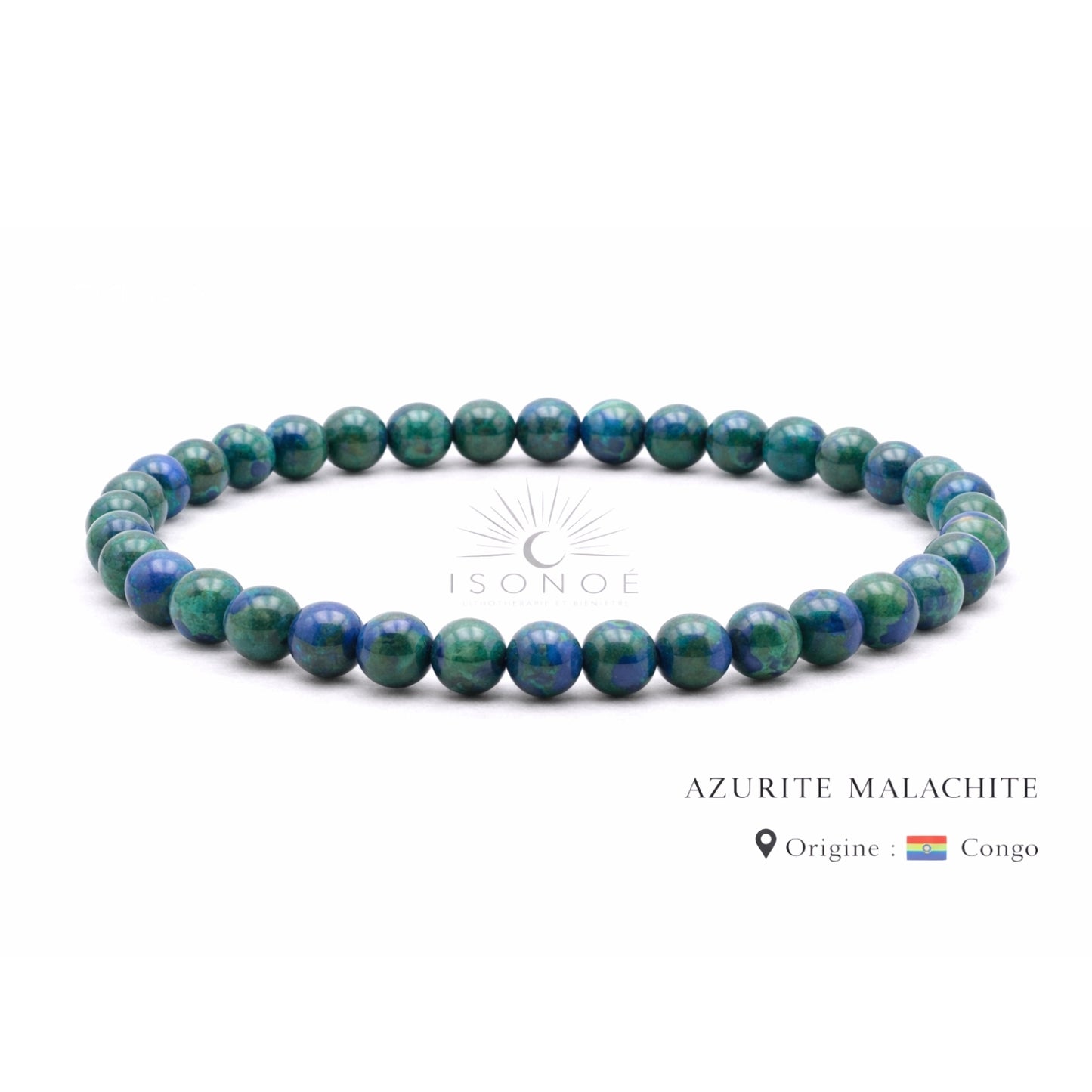 Bracelet Azurite Malachite