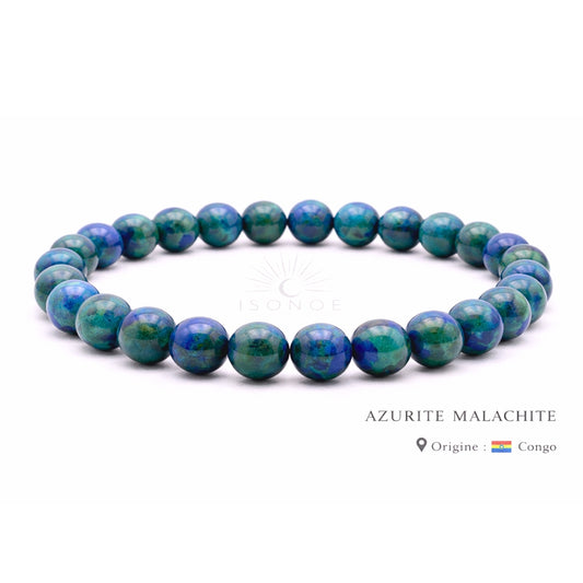 Bracelet Azurite Malachite