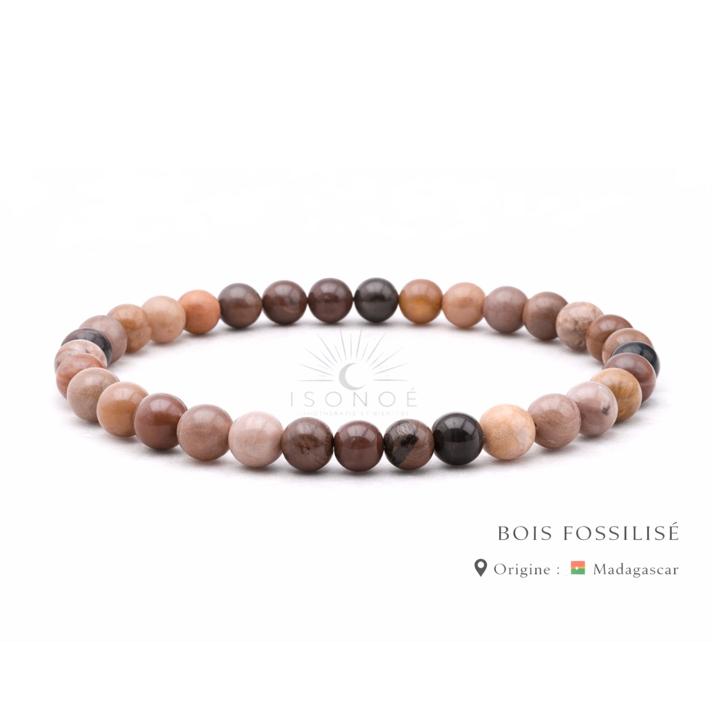 Bracelet Bois fossile