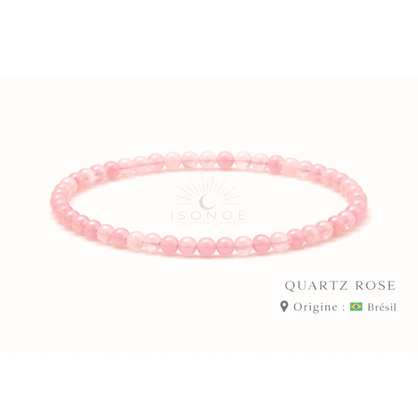 Bracelet Quartz Rose