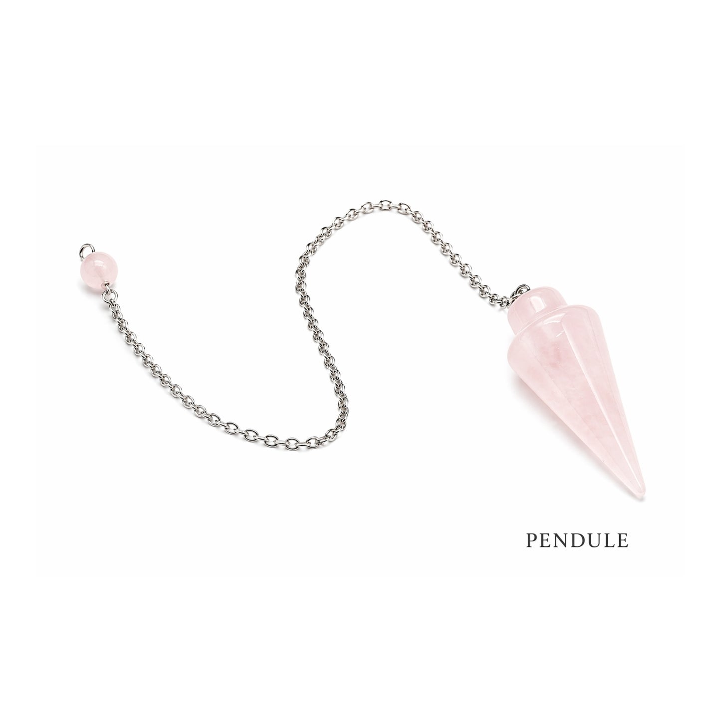 Pendule minéral pointe