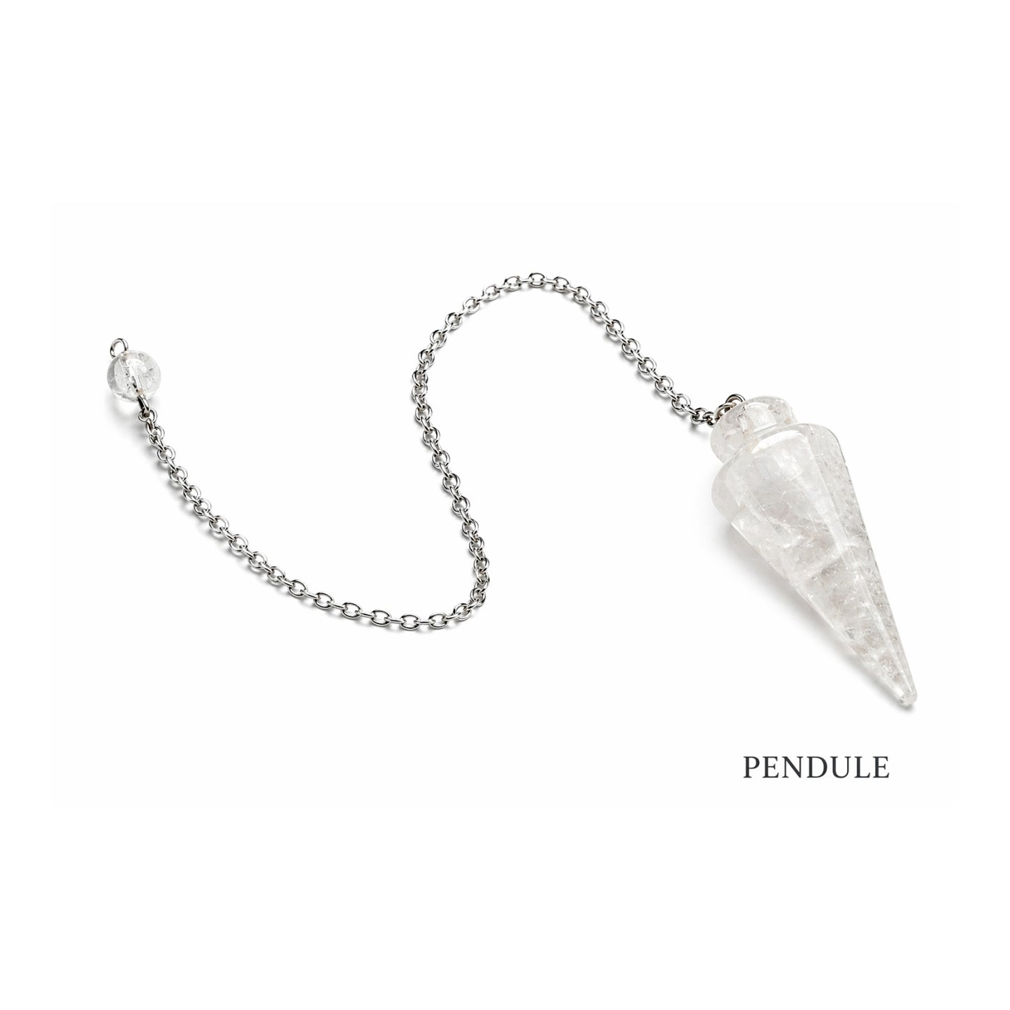 Pendule minéral pointe