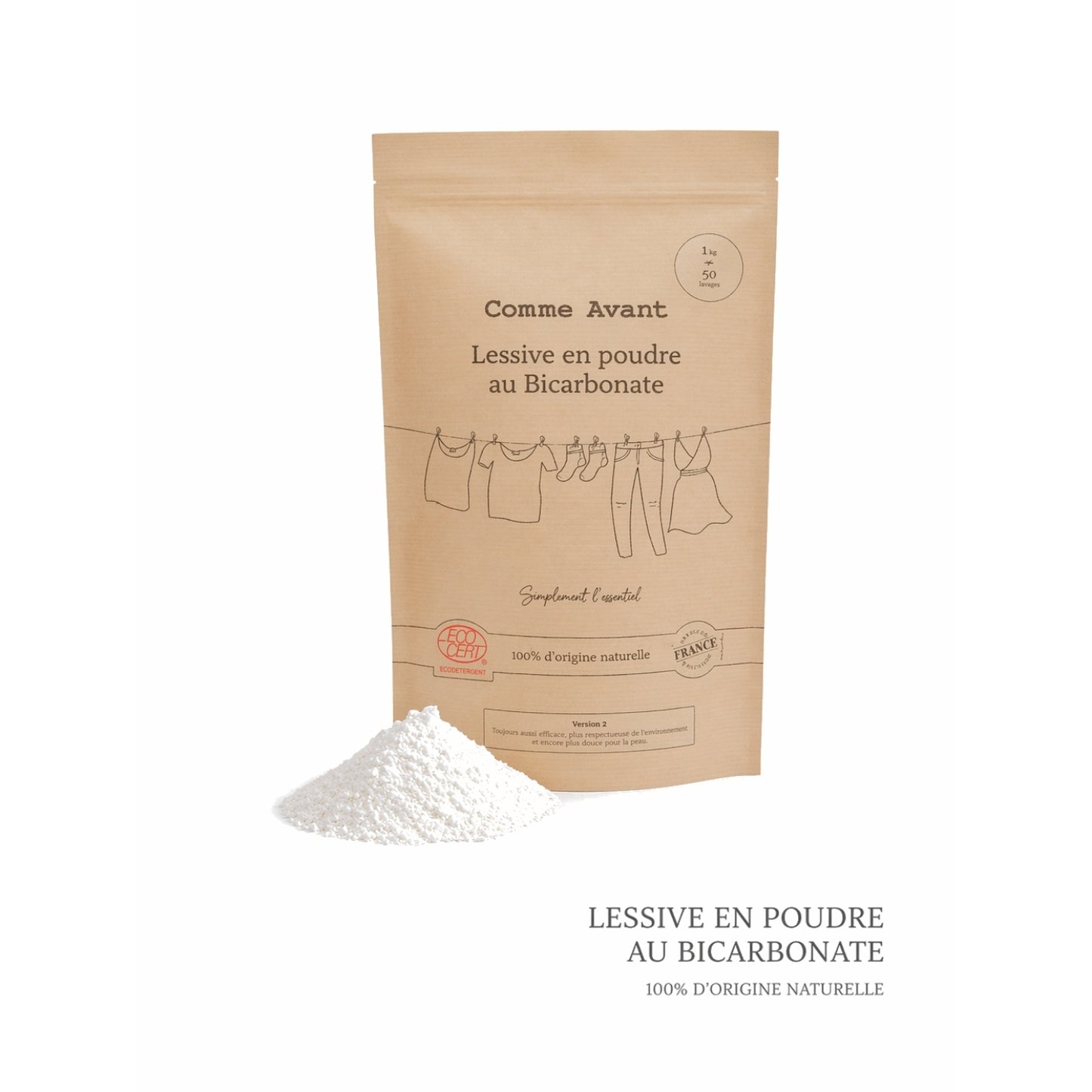 Lessive en poudre Comme Avant