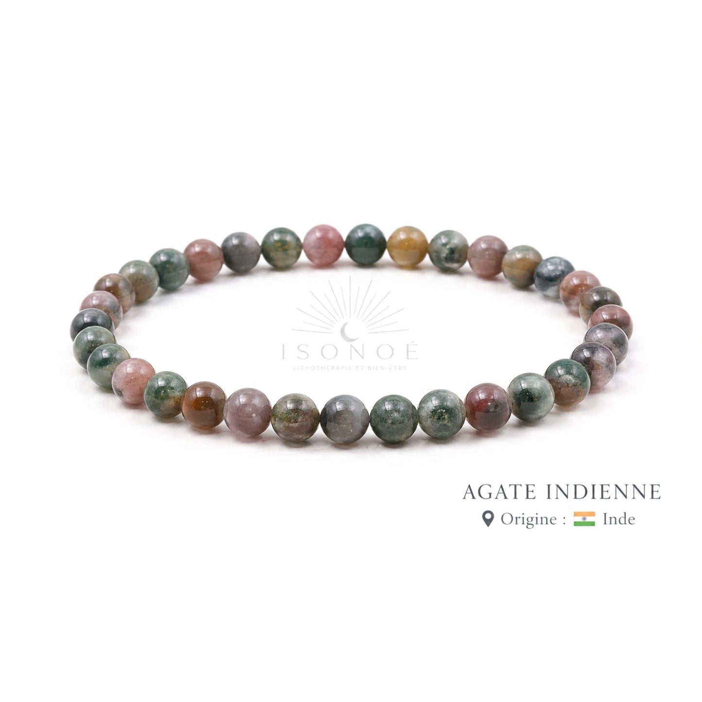 Bracelet Agate Indienne