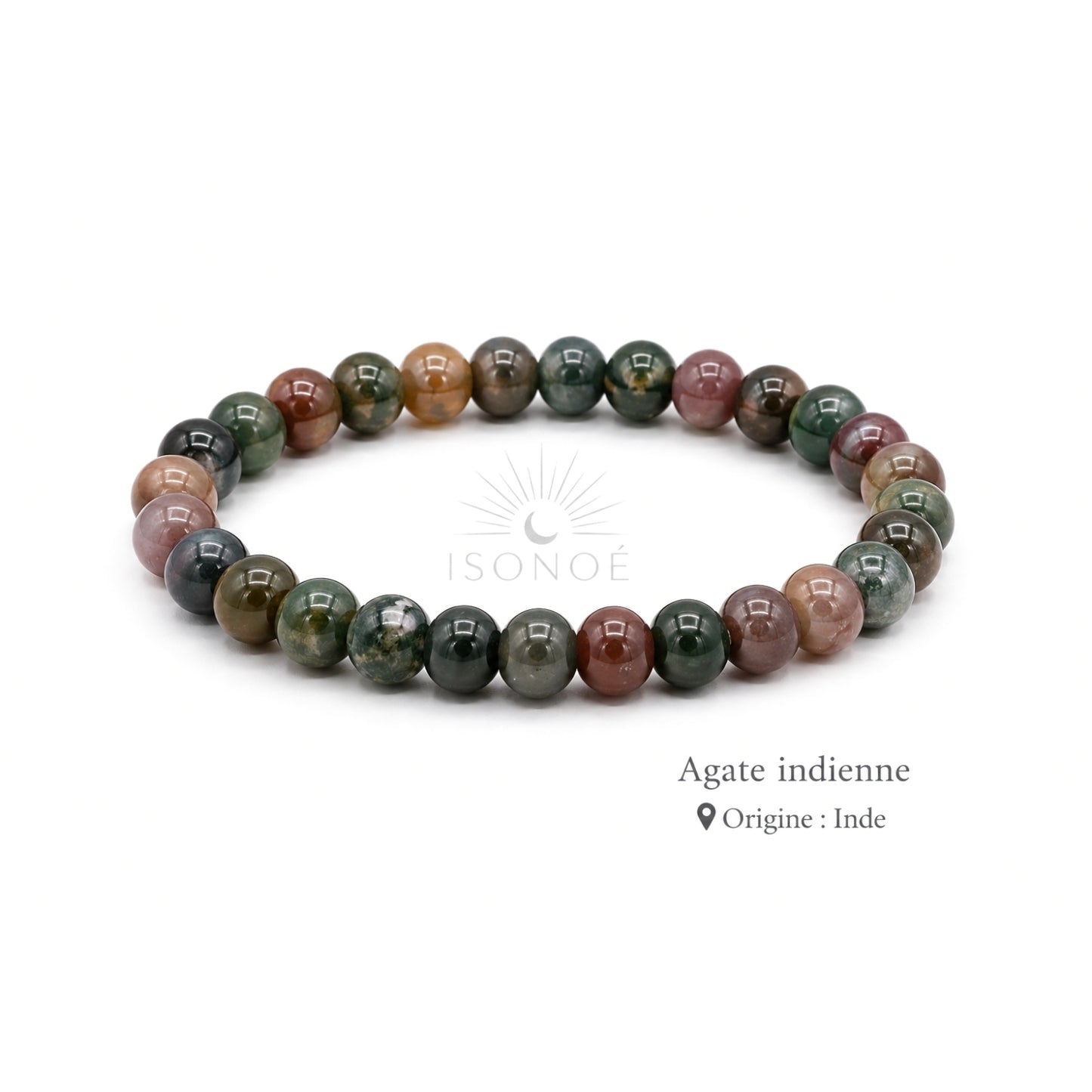 Bracelet Agate Indienne