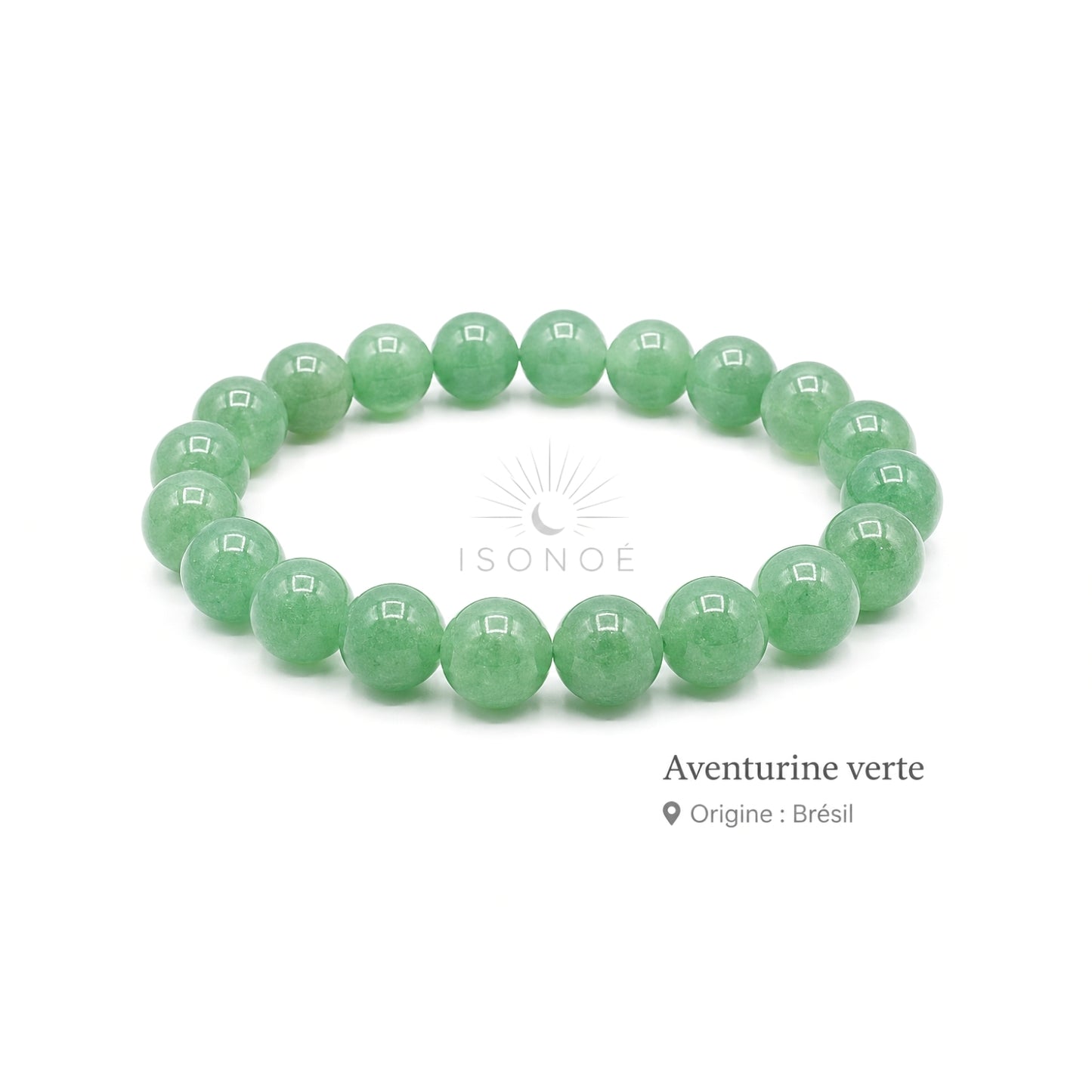 Bracelet Aventurine Verte