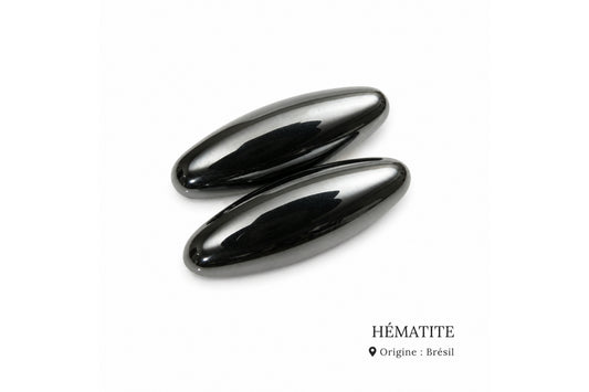 Hématite magnétique (par paire)