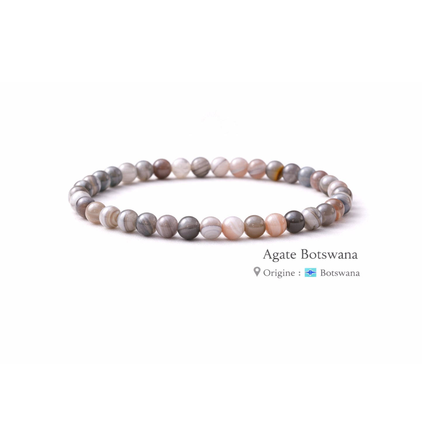 Bracelet Agate Botswana