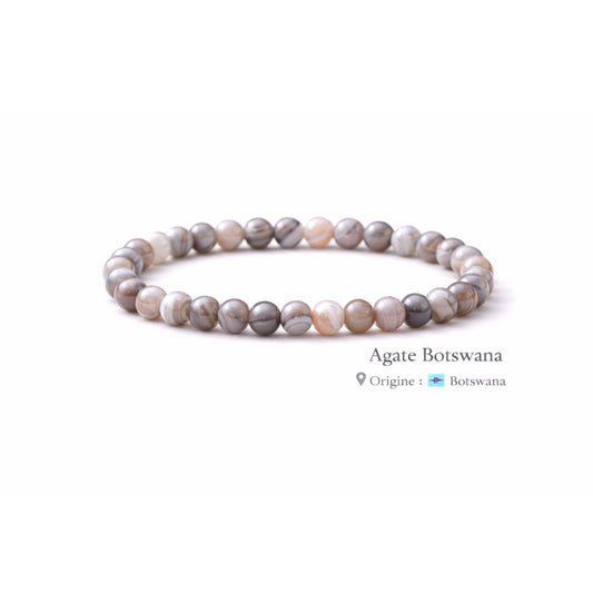 Bracelet Agate Botswana