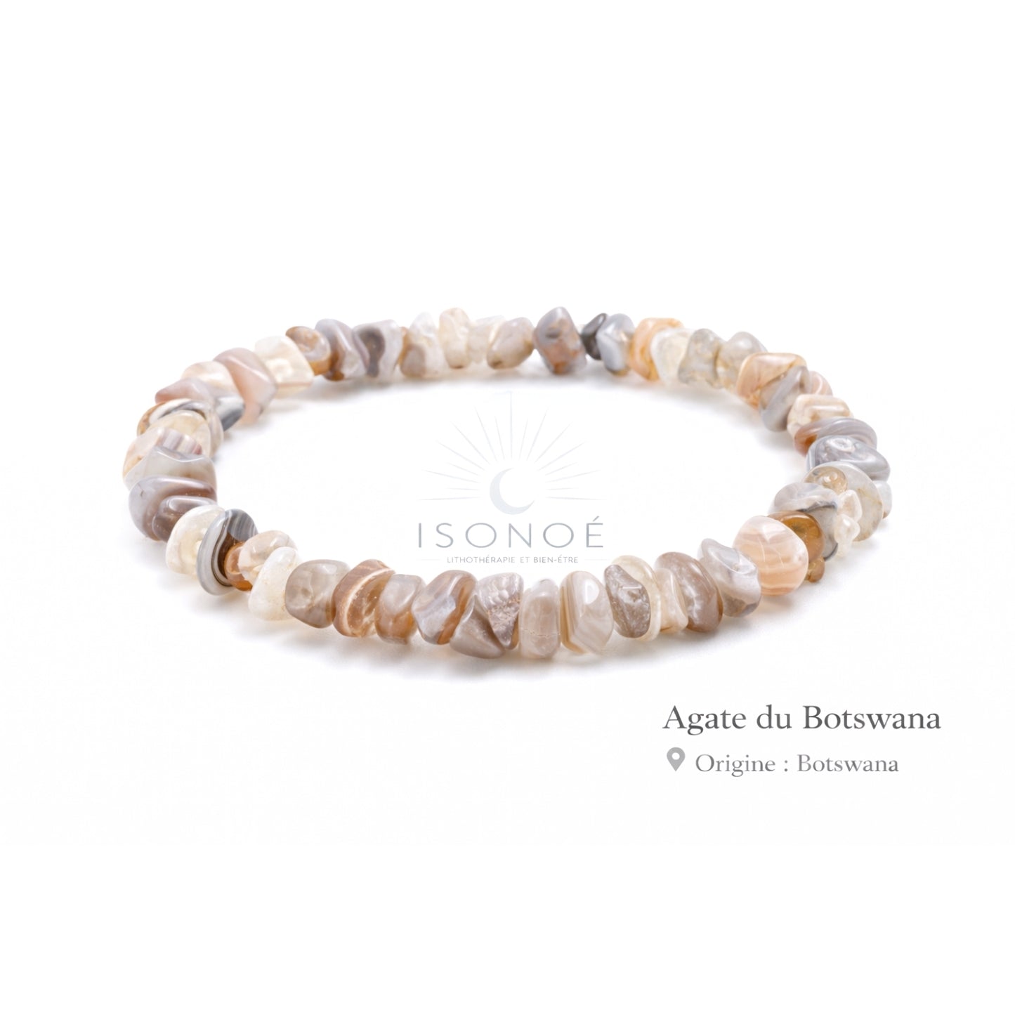 Bracelet Agate Botswana