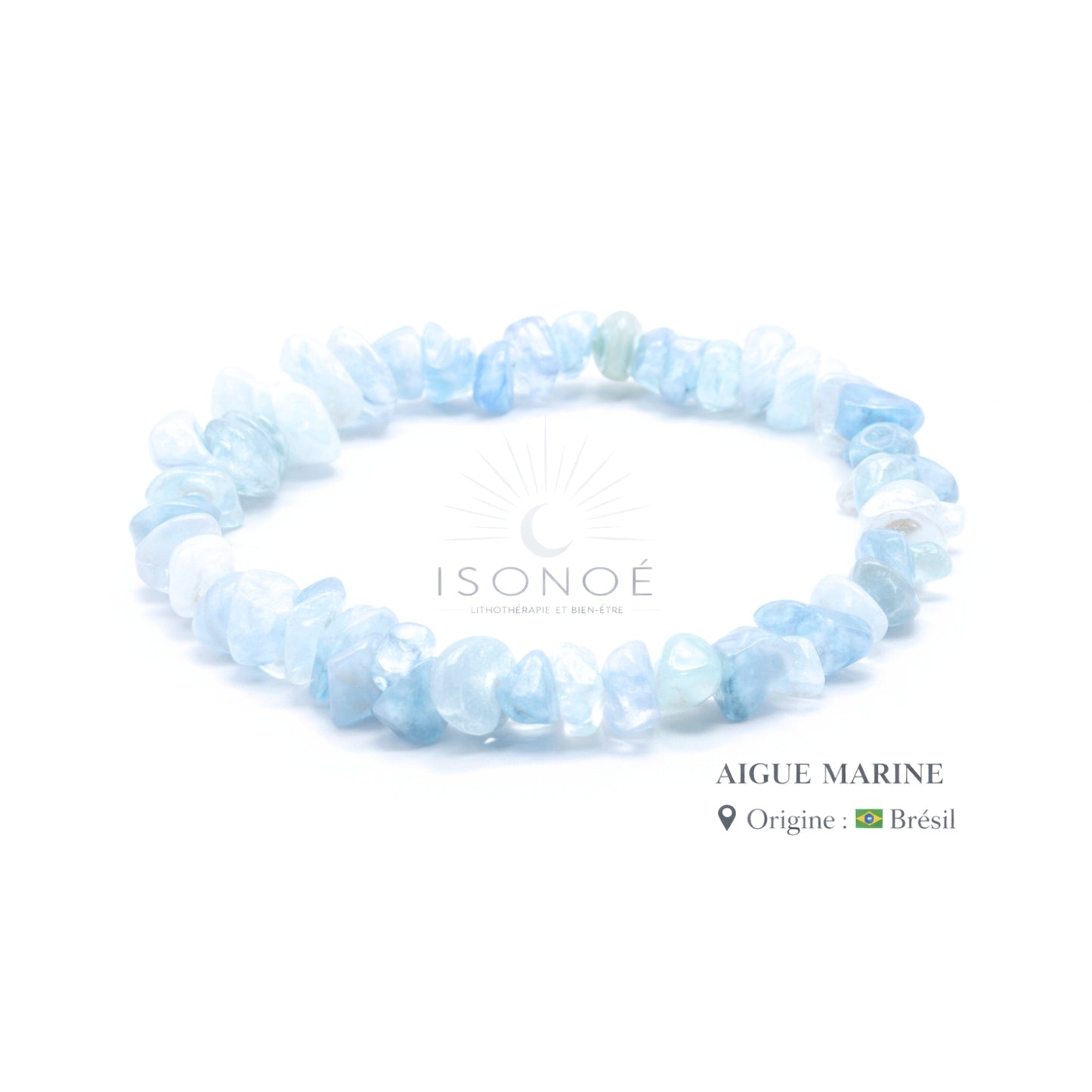 Bracelet Aigue marine