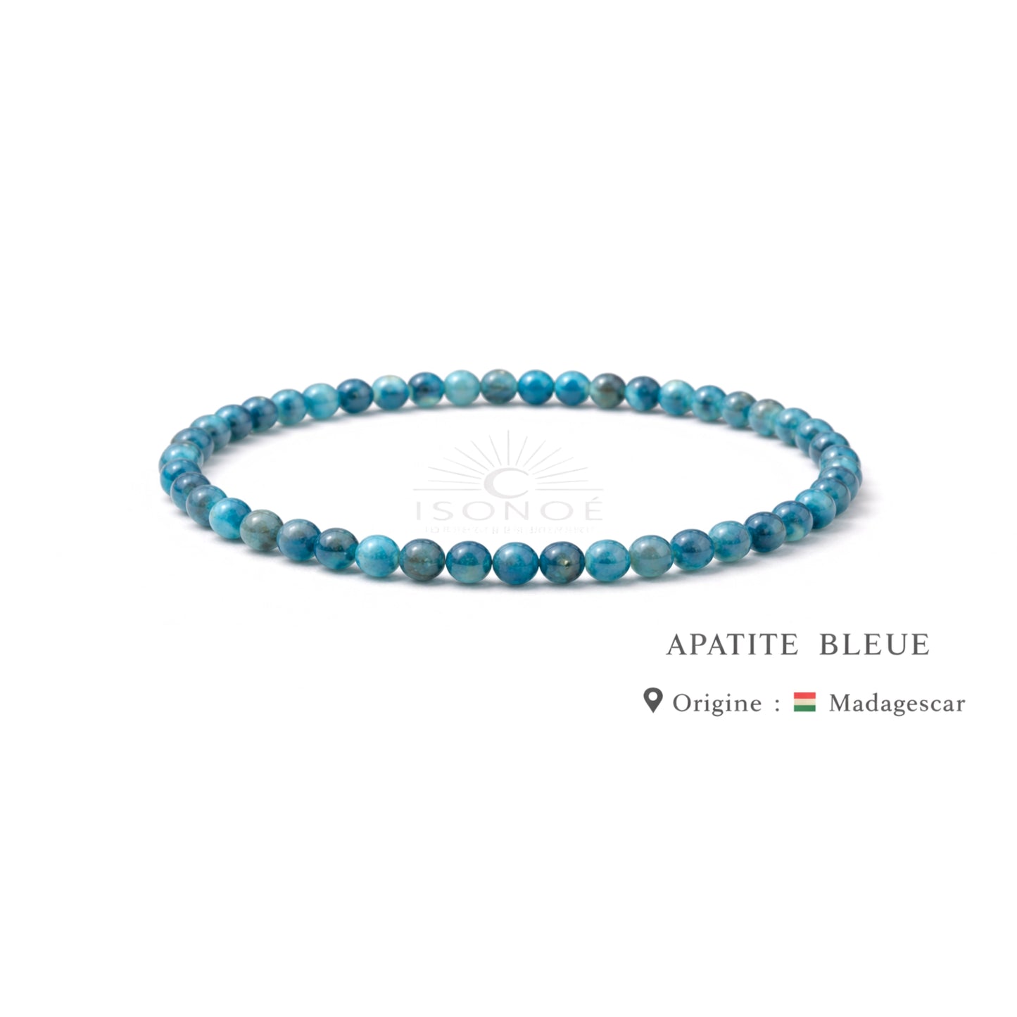 Bracelet Apatite Bleue