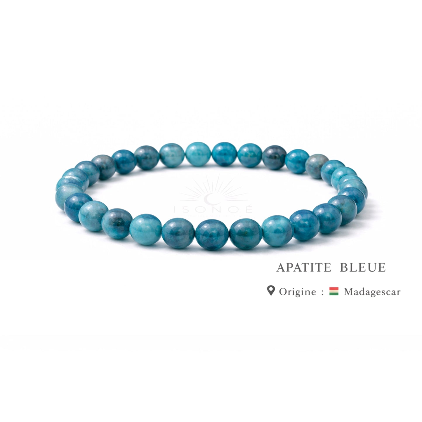 Bracelet Apatite Bleue