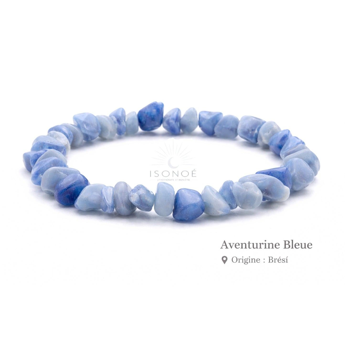 Bracelet Aventurine Bleue