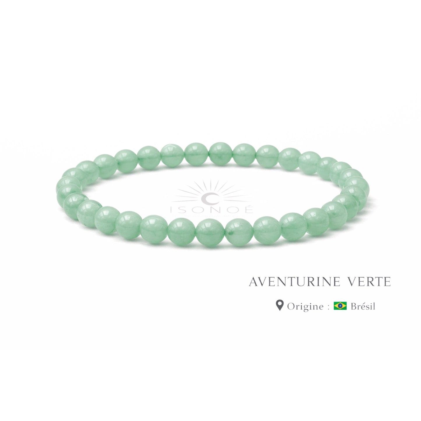 Bracelet Aventurine Verte