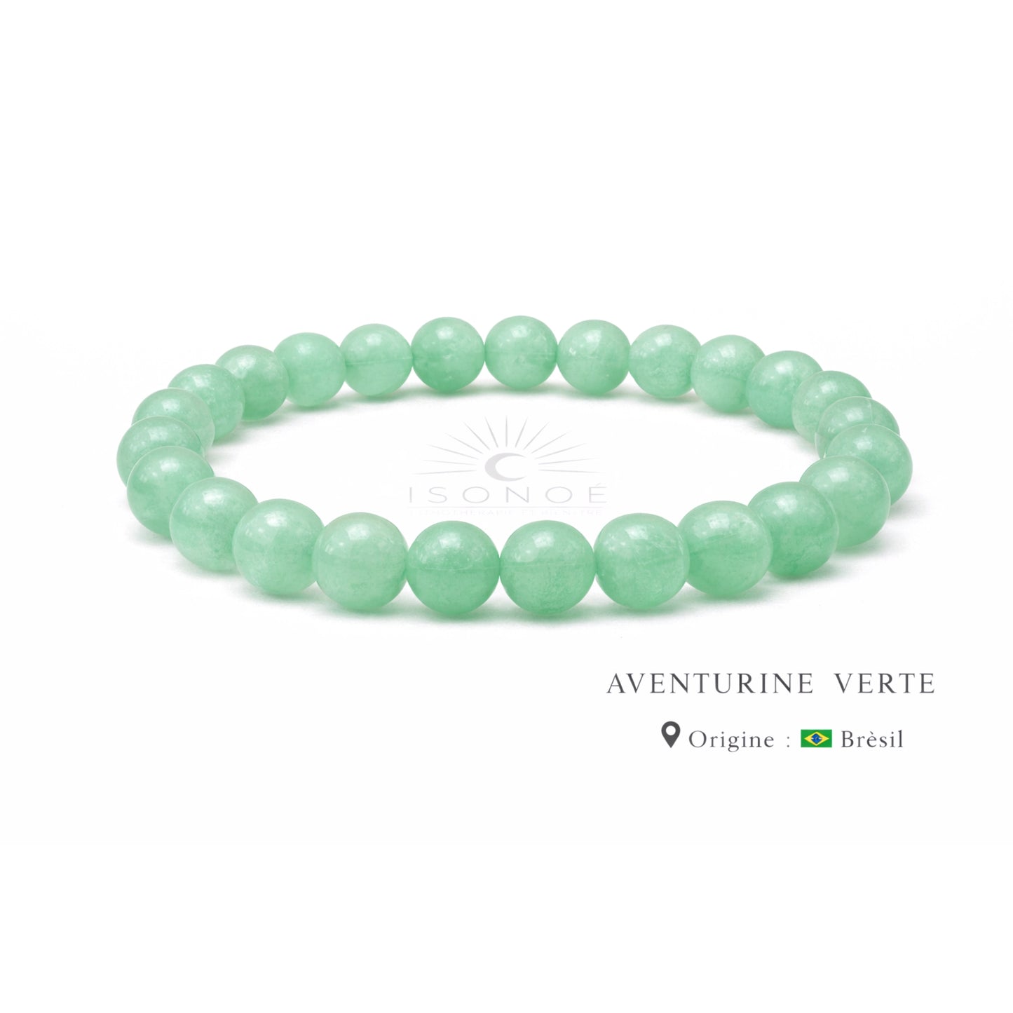Bracelet Aventurine Verte