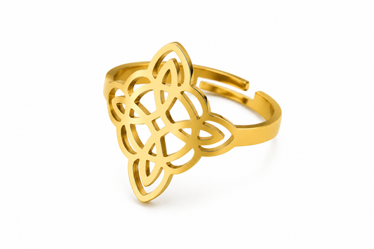 Bague noeud de sorcière