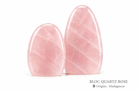 Bloc Quartz rose