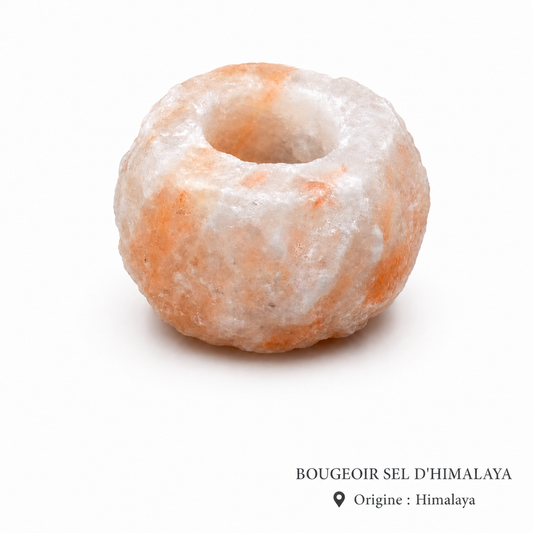 Bougeoir Sel de l'Himalaya