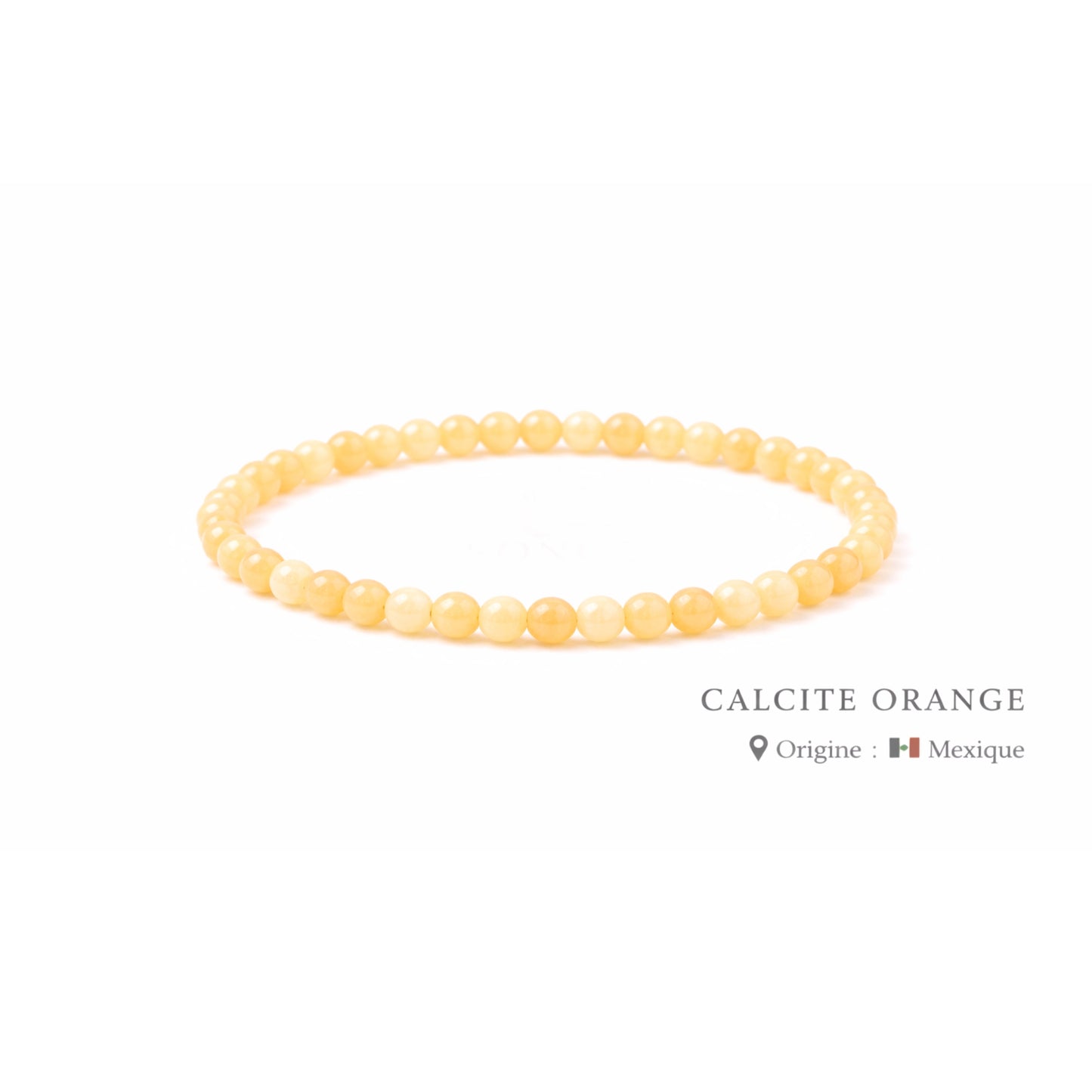 Bracelet Calcite Orange