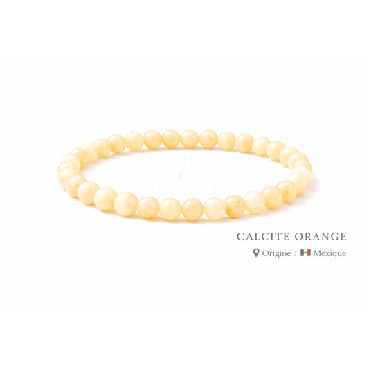 Bracelet Calcite Orange