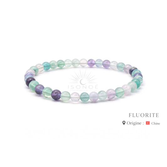 Bracelet Fluorite Multicolore
