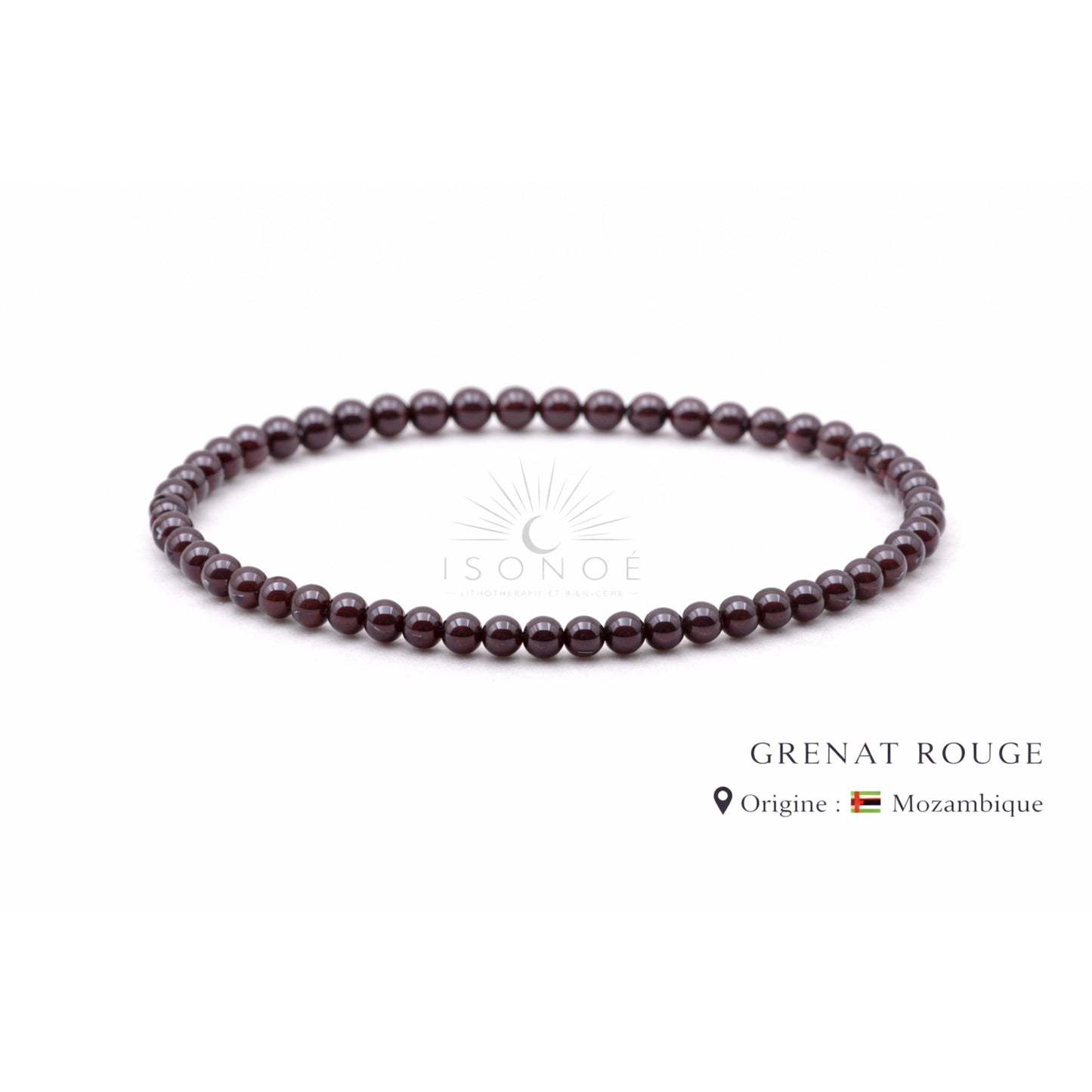 Bracelet Grenat Rouge