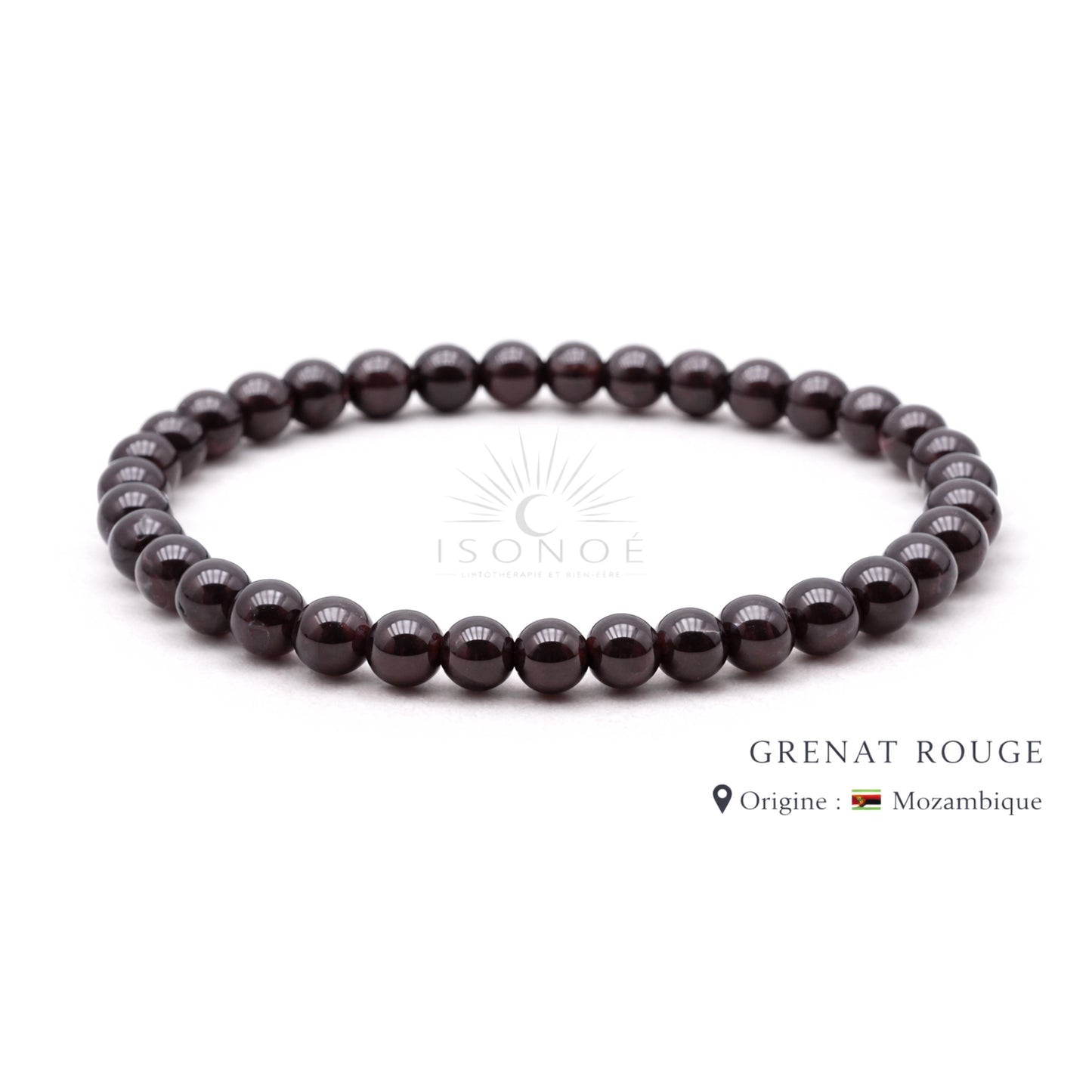 Bracelet Grenat Rouge
