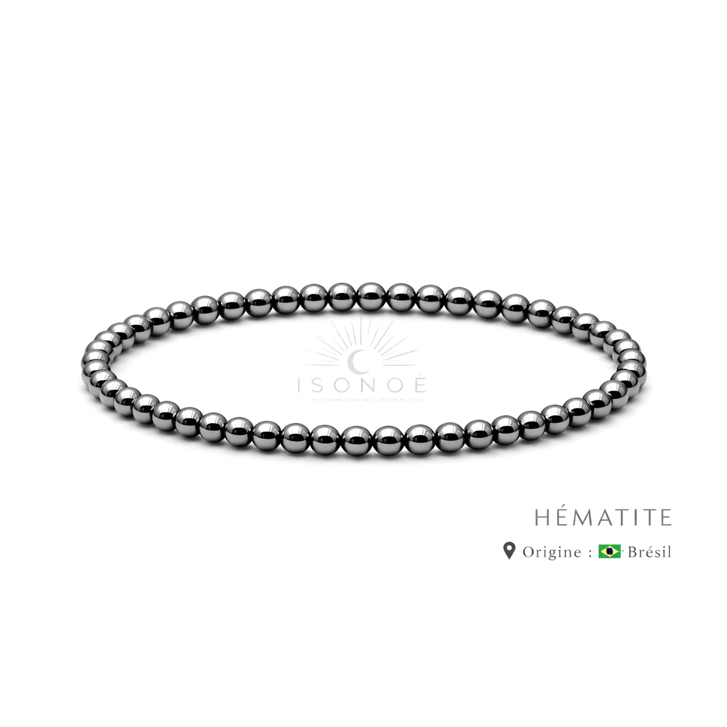 Bracelet Hématite