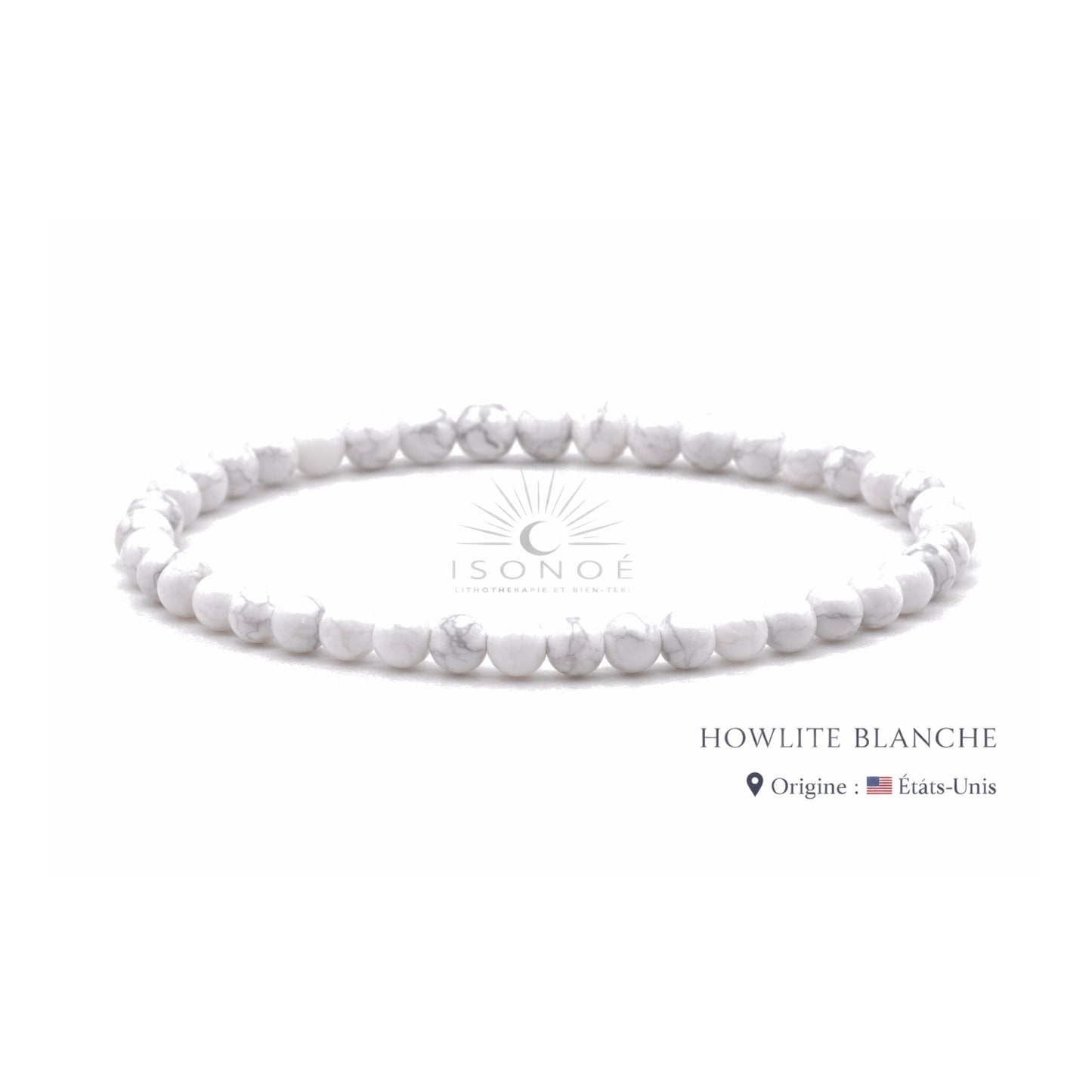 Bracelet Howlite