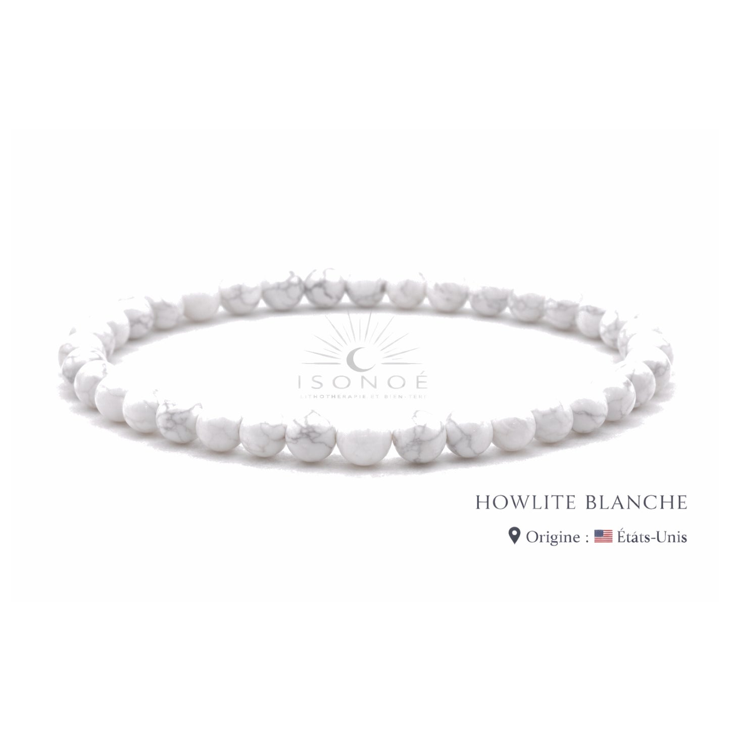 Bracelet Howlite