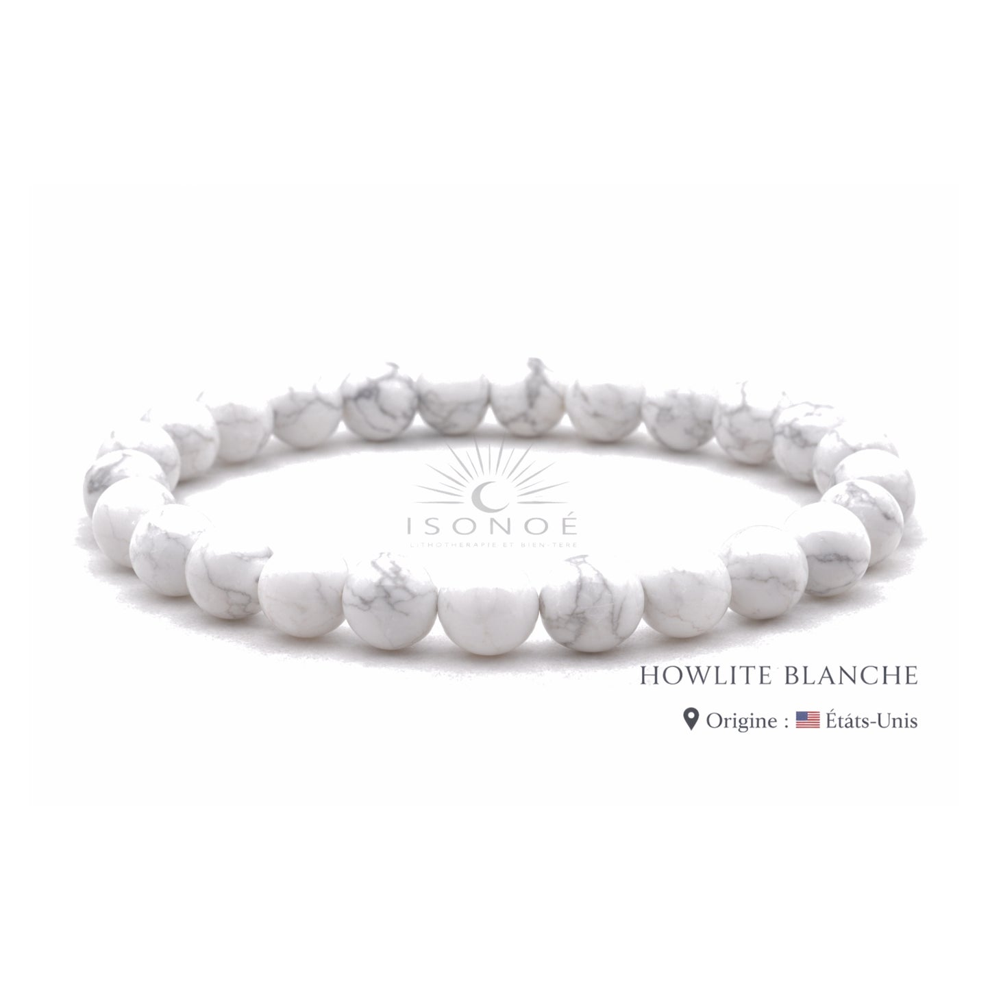 Bracelet Howlite