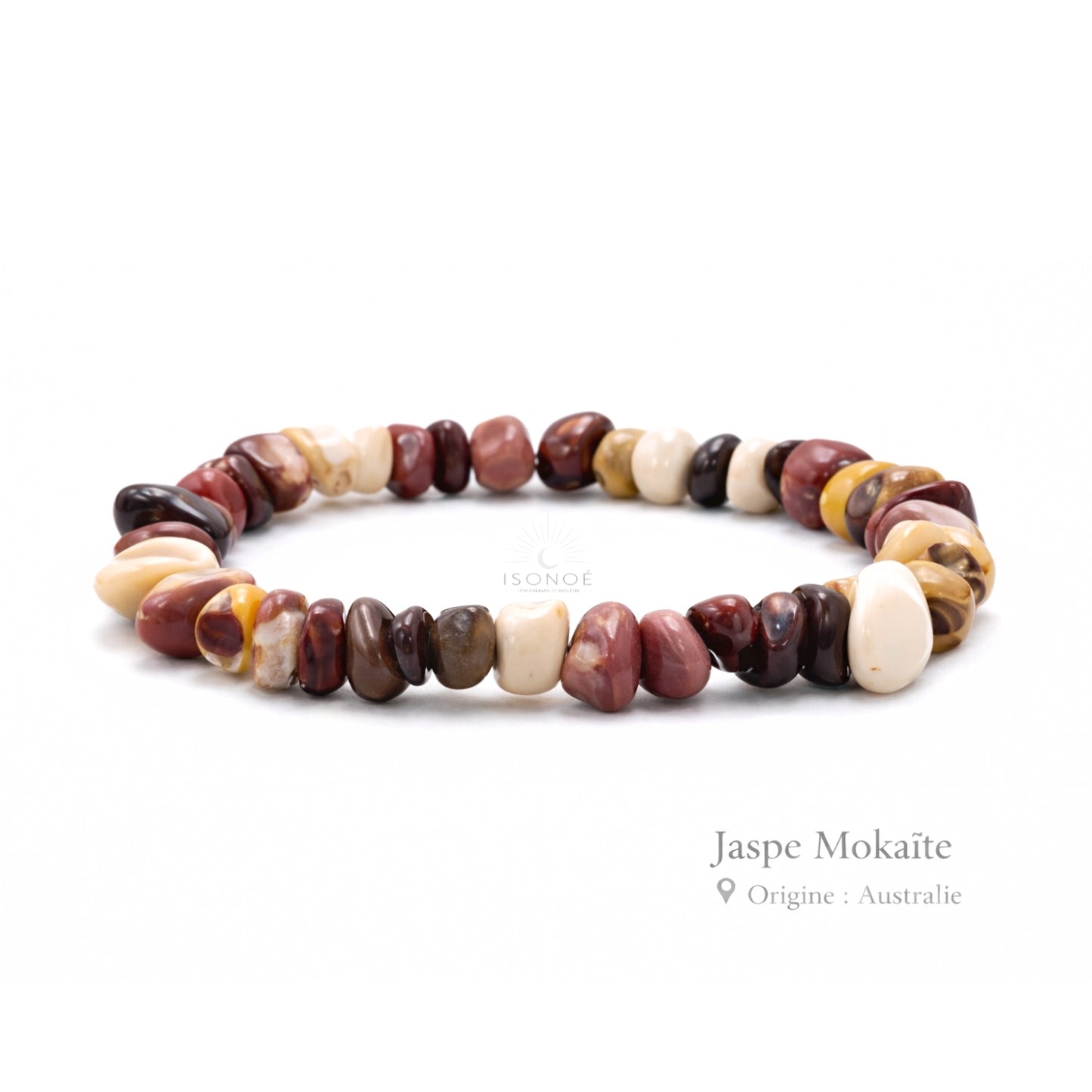 Bracelet Jaspe Mokaïte