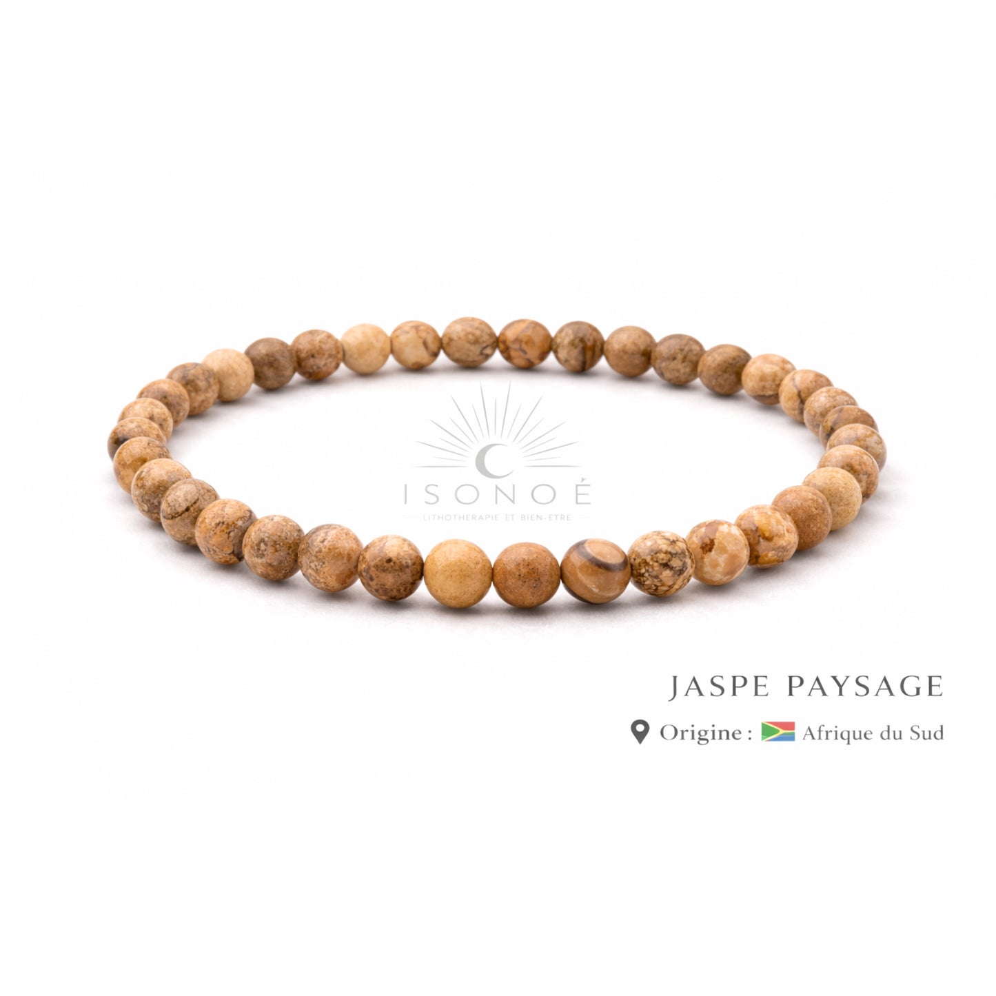 Bracelet Jaspe Paysage