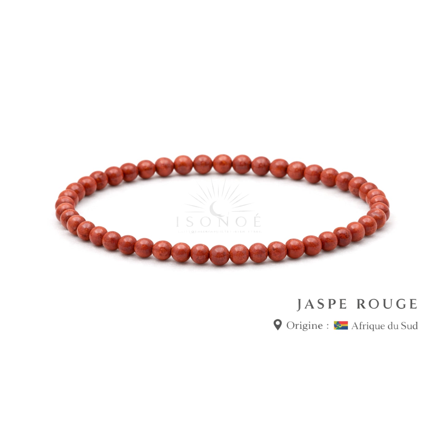 Bracelet Jaspe Rouge