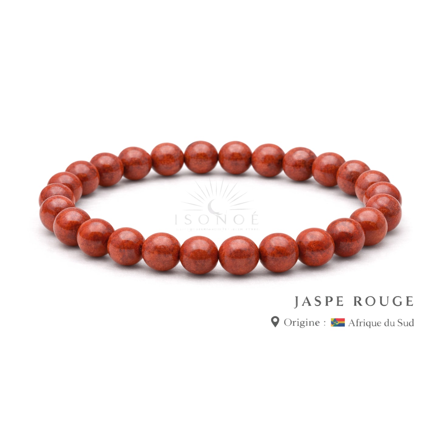 Bracelet Jaspe Rouge