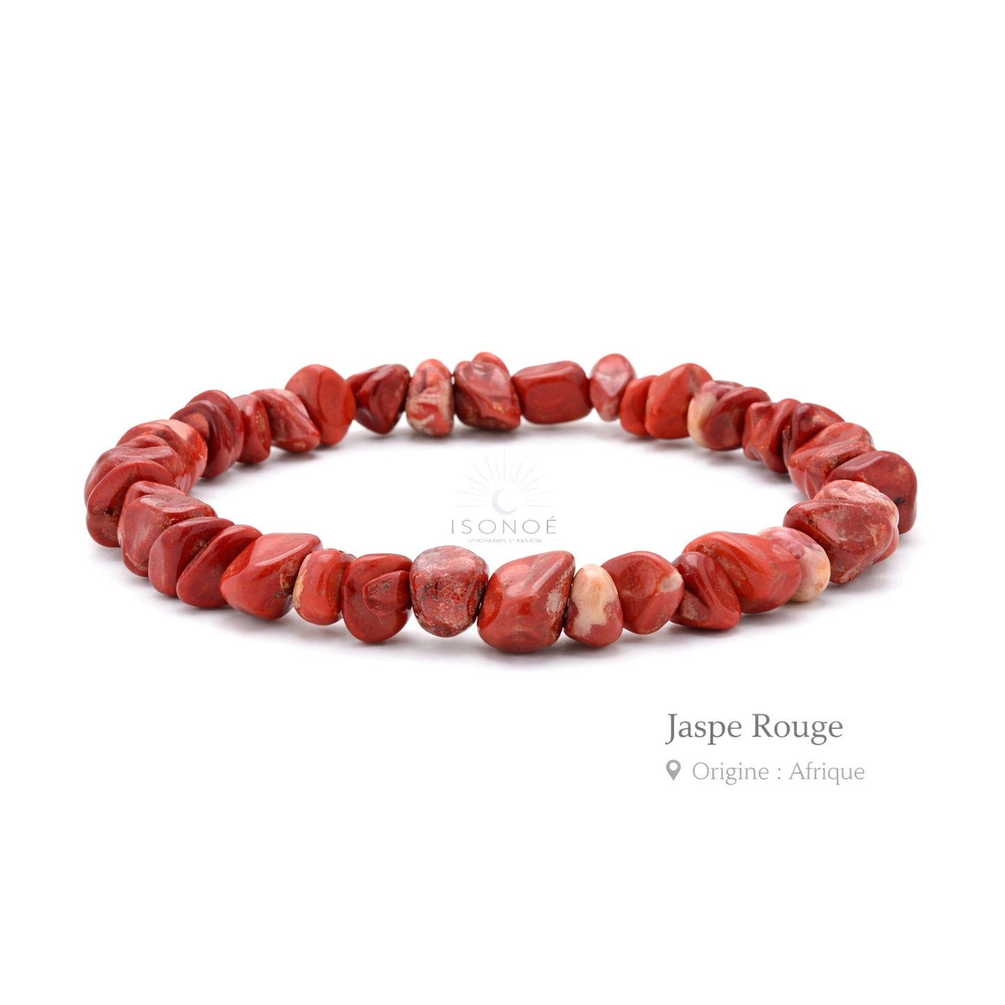 Bracelet Jaspe Rouge